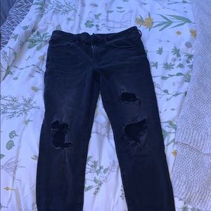 American Eagle Black Skinny Jeans